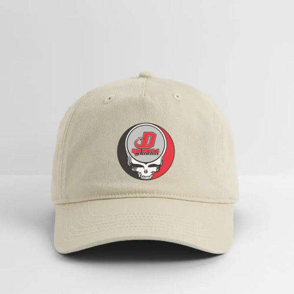 Dickinson College Grateful Dead Stealie Dad Hat - khaki